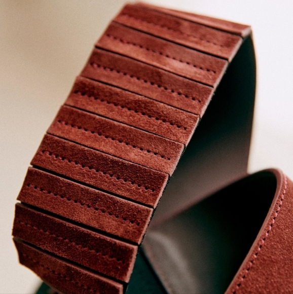 Sezane Tamara Belt Sz 95 - Picture 2 of 8